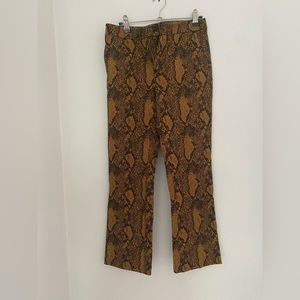 Super cool snake skin print pants